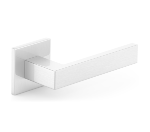 Quadratischer Türgriff Metal-Bud Qubik K Fit - Nickel gebürstet
