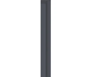 Abschlussleiste Linerio L-Line Anthracite links VOX