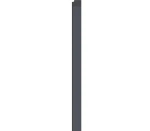 Linerio L-Line Abschlussleiste Anthracite rechts VOX