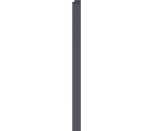 Abschlussleiste Linerio M-Line Anthracite rechts VOX