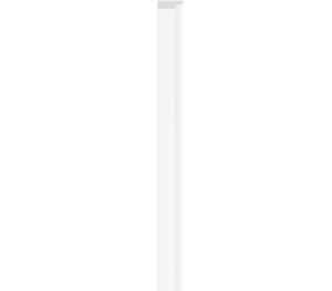 Abschlussprofil Linerio M-Line White links VOX