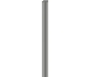 Abschlussleiste Linerio S-Line Grey rechts VOX
