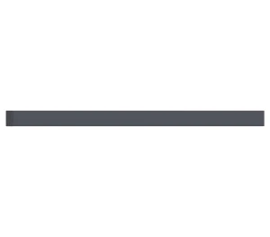 Universal-Abschlussleiste Linerio S/M-Line Anthracite VOX