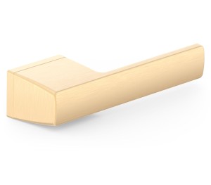 Türdrücker mit versteckter Rosette Metal-Bud Scala - Messing gebürstet