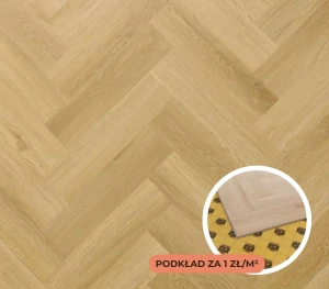 ARBITON Amaron Herringbone Vinylboden Eiche Menor + Unterlage für 1 zł AKTION