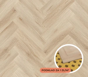ARBITON Amaron Herringbone Fischgrät Vinylboden Harlow Eiche + Unterlage für 1€ AKTION