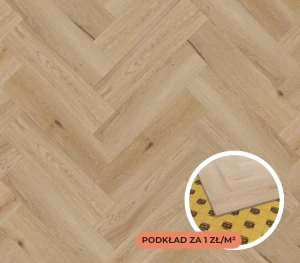 Arbiton Amaron Herringbone Yankee Eiche Vinylboden + Unterlage für 1 € AKTION